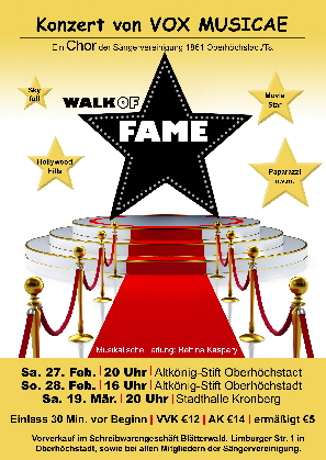 Plakat WalkOfFame